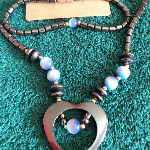 Hemotite and Tigers Eye Jewelry Set - Picture 4 of 5